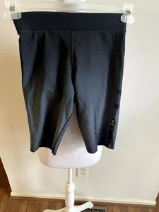 Pantalones cortos de motociclista Ultracor para mujer negros grises ropa deportiva fitness Dri Fit talla mediana  - Imagen 1 de 7