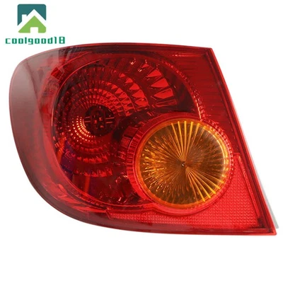 Conjunto de luces traseras para Toyota Corolla 2003-2008 luces exteriores lado izquierdo conductor Foto 1 de 4
