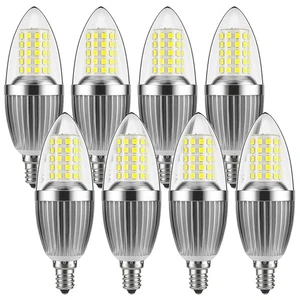 LED Candelabra Bulb, Non-Dimmable, 100 Watt Equivalent, 12W LED Candle Bulbs,... - Picture 1 of 8