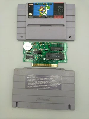 Super Mario World Nintendo SNES Video Game Cartridge Only - Image 1 of 2