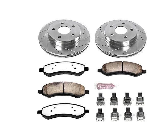 Front Brake Pad and Rotor Kit For Ram 1500 Ram Aspen Durango Classic MW66V2 Foto 1 de 1