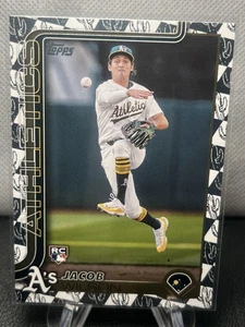 2025 Topps Jacob Wilson Spring Training Rookie #314 Athletics - Picture 1 of 2