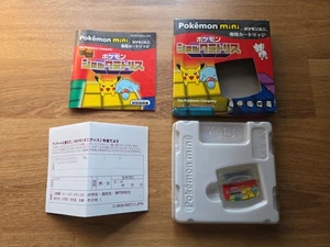 Japanese Pokemon Mini Shock Tetris Nintendo CIB - US Seller - Picture 1 of 6