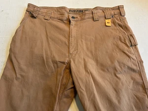 Pantalones de carpintero Duluth Trading Flex Fire Hose para hombre 40x30 - Imagen 1 de 7