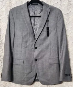 Ralph Lauren Boys Wool Blazer Size 18R Gray Blayton Black Label Wedding Church - Picture 1 of 10