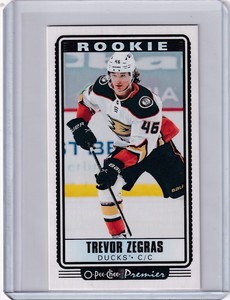 2021-22 O-PEE-CHEE PREMIER TALL BOY ROOKIE TREVOR ZEGRAS