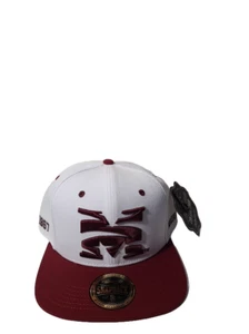 Morehouse College Football Snapback WHT Cap Tigers Team Hat NCAA Licensed - Picture 1 of 10
