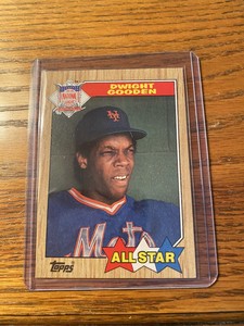 1987 Topps Tiffany - #603 Dwight Gooden All Star