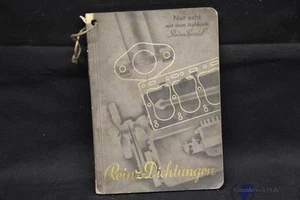altes Heft Reinz Dichtungen mit schöner alter Reklame 1937 - Bild 1 von 1