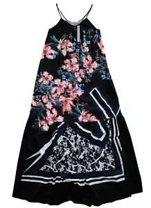NWT Clover Canyon Modern Romance Floral Strappy Tiered Maxi Dress XS $347 - Picture 1 of 4