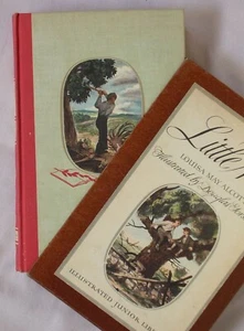 LITTLE MEN Louisa May Alcott HARDCOVER W/ SLIPCASE ILLUSTRATED JUNIOR LIBRARY - Imagen 1 de 5