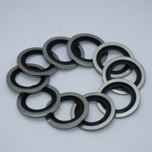 Junta de arandela de repuesto M18 Dowty Bonded -- se adapta a PSR0402 -- (paquete de 10 18 mm R/M) - Imagen 1 de 1