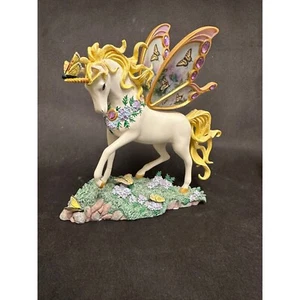 GRACEFUL ELEGANCE Flights Fancy Unicorn Resin Figur Hamilton Collection - Bild 1 von 7