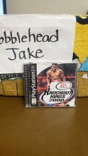 CIB KNOCKOUT KINGS 2000 SONY PLAYSTATION 1 ONE PS1 VIDEO GAME >>>BOXING