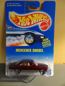 HOT WHEELS #253 - MERCEDES 380SEL - SAW BLADE - Picture 1 of 2