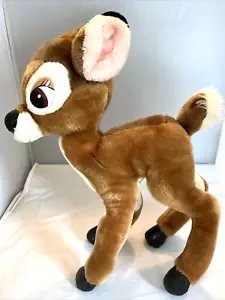 Vintage 1980er Jahre Disneyland Walt Disney World Parks Bambi großes Plüschtier 19 Zoll Stofftier - Bild 1 von 6