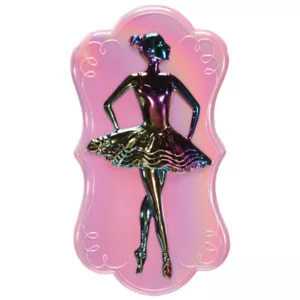 Iridescent Ballet Dancer Layon (6 Pieces) Ballet Themed Cake Decor - Picture 1 of 1