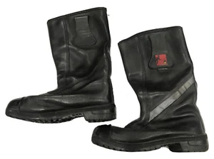 Botas de seguridad negras Tuffking para hombre bomberos oficina en casa varios grados - Imagen 1 de 11