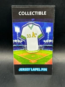 Oakland Athletics Jose Canseco jersey lapel pin-Classic RETRO Collectible - Picture 1 of 1