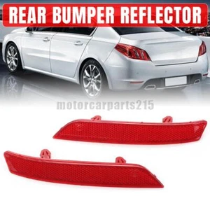 Rear Bumper Light Reflector Tail Lamp Right Left Side For Peugeot 508 2011-2014 - Picture 1 of 15