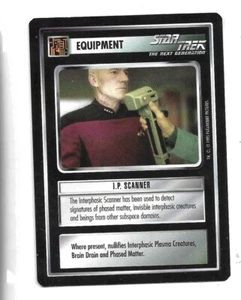 Star Trek The Next Generation 1995 equipo CCG - IP Escáner - Imagen 1 de 2