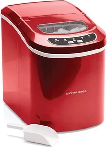 Ice Cube Maker Machine Compact Portable Countertop Ice Cube Maker Andrew James - Picture 1 of 9