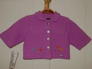 ORIGINAL GIESSWEIN INFANT GIRLS JACKET SIZE 12 MONTHS NEW WITH TAGS - Picture 1 of 1