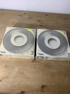 Focal Lot Of 2, 100 Rotary Projector Slide Tray GAF SEARS WARDS ROTOMATIC Sawyer - Picture 1 of 11