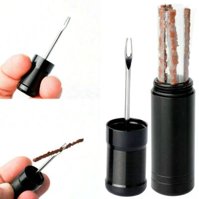 Herramienta de reparación de pinchazos de neumáticos MTB sin cámara tiras de goma kit de bicicleta - herramienta enchufable - Imagen 1 de 4