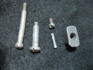 Swiss Vetterli model 1878 rifle screws & Pin - Picture 1 of 2