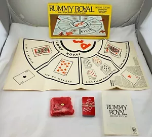 1981 Rummy Royal Game by Whitman Complete in Good Condition FREE SHIPPING - Picture 1 of 6