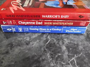 Harlequin Silhouette Sheri Whitefeather lot of 3 Contemporary Romance Paperbacks - Picture 1 of 1