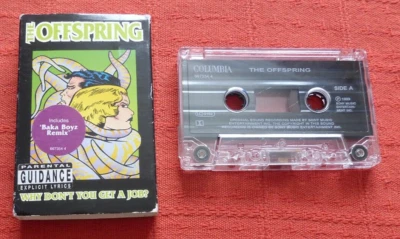 THE OFFSPRING - CASSETTE TAPE SINGLE IN CARD SLEEVE - WHY DON'T YOU GET A JOB? Foto 1 de 4