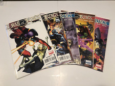 War of Kings # 2, 3, 4, 5 & 6 + SAGA Marvel 2009 Complete Series SET LOT RUN