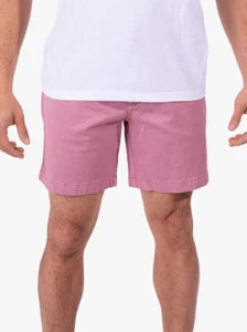 Chubbies NWT Dahlia's Original Stretch Twill Shorts Pink 7" Inseam Size XXL - Picture 1 of 4