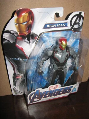漫威复仇者联盟 Endgame 量子套装 铁人 6 英寸 可动人偶 托尼·斯塔克 全新 — 第 1/4 张图片