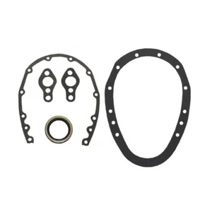 Small Block Chevy 2 Piece Timing Cover Gasket Set 262-400 Gasket Seals Included - Picture 1 of 3