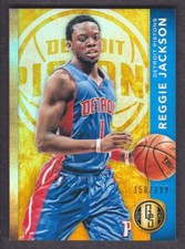 2015-16 Gold Standard Basketball #56 Reggie Jackson /299 