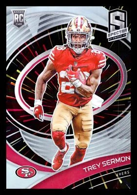 2021 Panini Spectra Trey Sermon #164 Hyper #/75 - Image 1 of 2