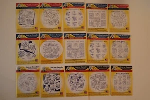 Vintage Aunt Martha's Hot Iron Transfers for Embroidery Lot of (15) - Picture 1 of 5