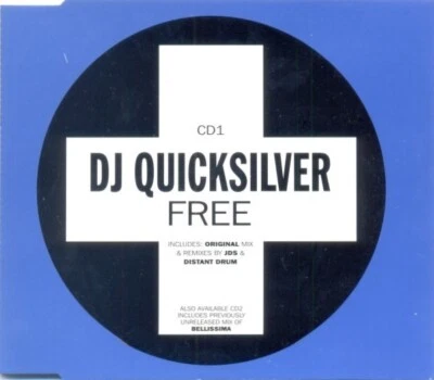DJ Quicksilver - Free (CD 1 Single 1997) * NEW * - Image 1 of 3