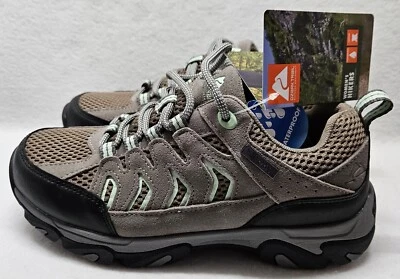 Sapatos de Caminhada Ozark Trail Feminino Taupe/Verde Perfeito Baixo Tamanho 6.5/Novo  - Imagem 1 de 4