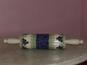 Polish Pottery Rolling Pin! Bunny Pattern! - Picture 1 of 1