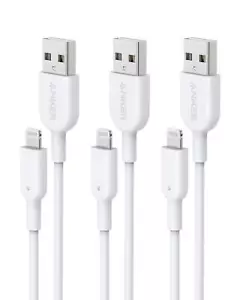 Anker Powerline II Lightning Cable 3ft MFi Certified Charging for iPhone 11/Xs/8 - Picture 1 of 6