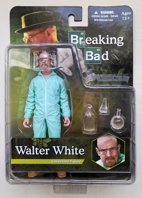 Figura de acción Breaking Bad 6 pulgadas serie exclusiva - traje Hazmat Walter White Foto 1 de 4