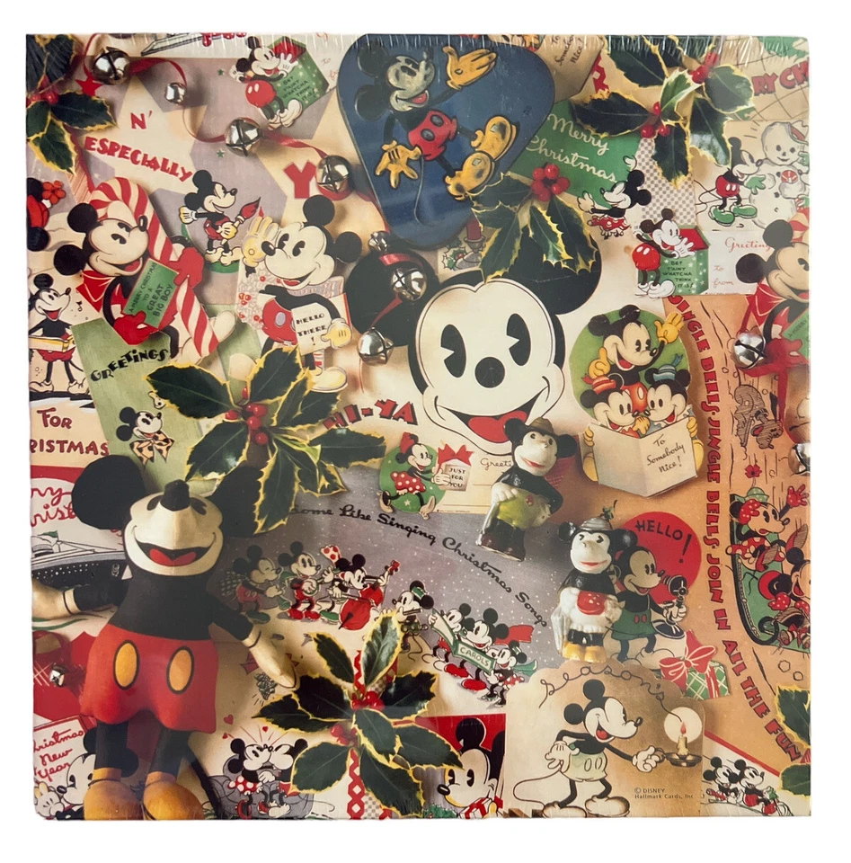 Rompecabezas de 500 piezas vintage años 90 Mickeys Christmas Memories XZL2475 NOS Foto 1 de 4