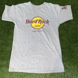 Hard Rock Cafe Times Square Shirt Mens Small Gray New York City - Picture 1 of 9