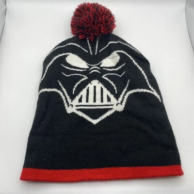 Star Wars Gorro Rojo Negro Geométrico Storm Trooper Tejido Sombrero de Esquí NUEVO Foto 1 de 4