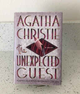 The Unexpected Guest by Agatha Christie Hardcover Book, circa 1999 - Imagen 1 de 4