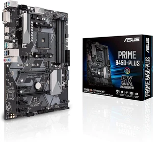 PRIME B450-PLUS AMD AM4 ATX Scheda Madre Con Aura Sync RGB Intestazione, DDR4 44 - Foto 1 di 12